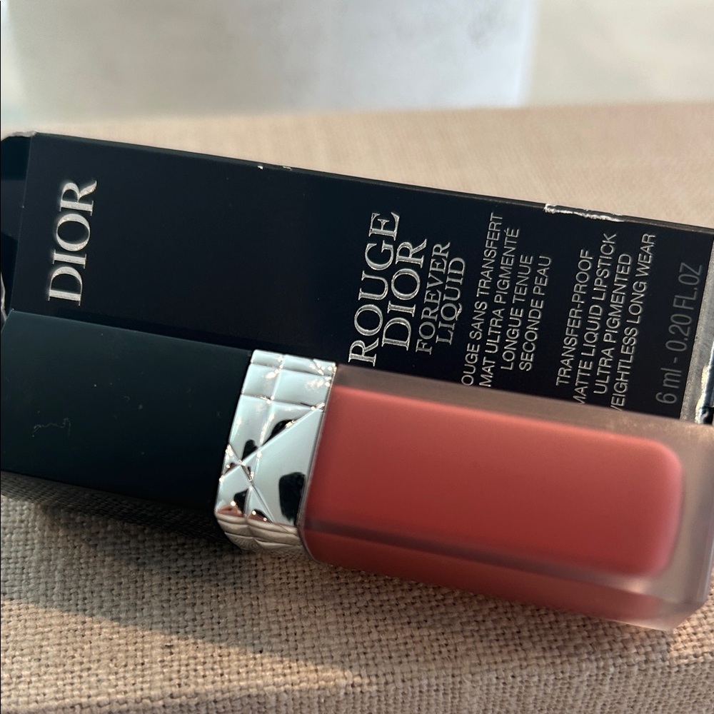 Dior Rouge Liquid Lipstick in Deep Pink